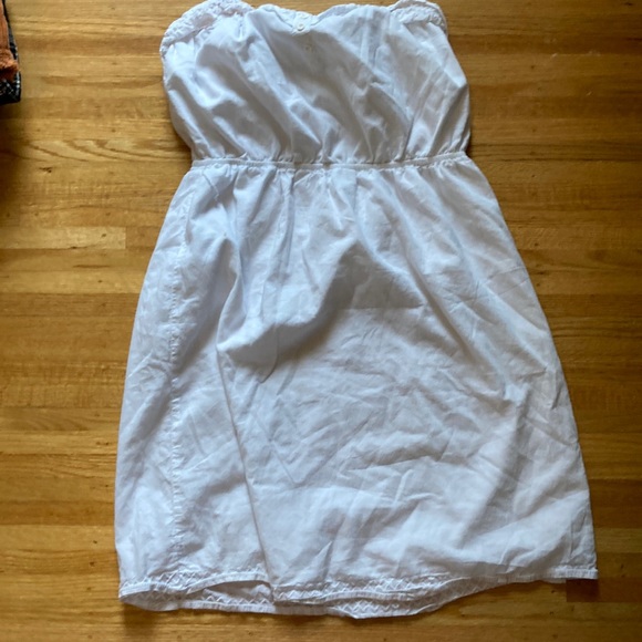 Garage white cottage core dress. - Picture 1 of 3